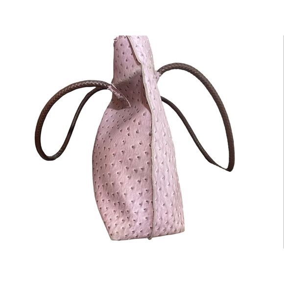 Milan Chivalry Large Ostrich Tote - Picture 4 of 7